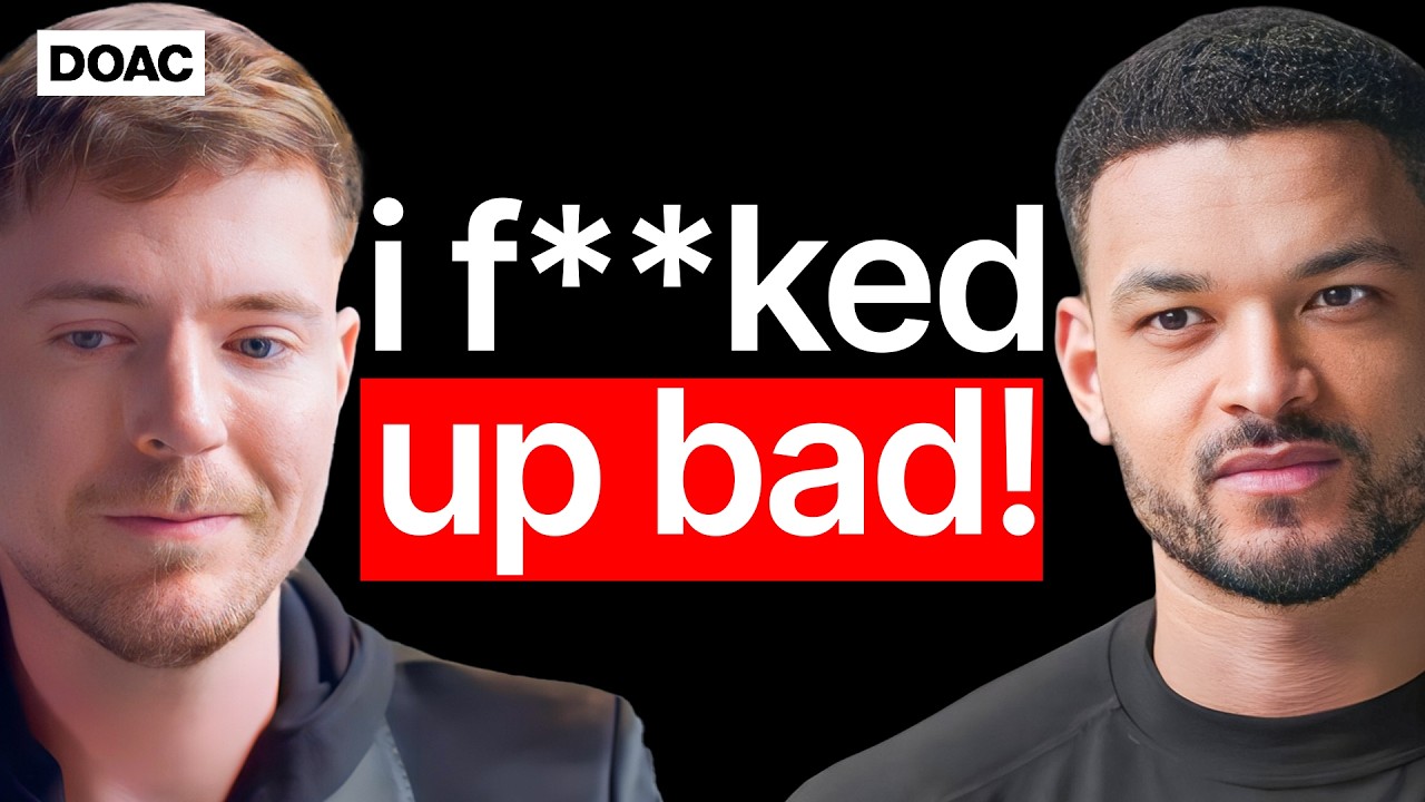 MrBeast: If You Want To Be Liked, Don’t Help People & I Lost Tens Of Millions On Beast Games!