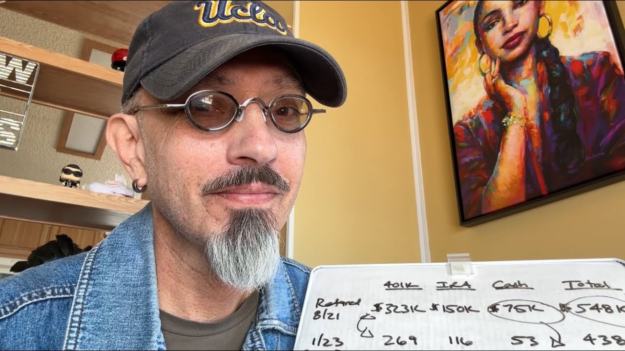 (MY DILEMMA) January TANKED Retirement Portfolio Update (+ YT $$)