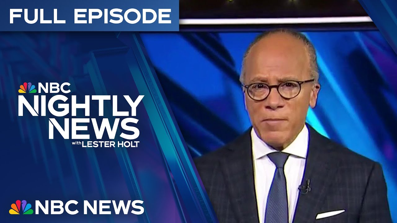 Nightly News Full Episode – Jan. 31