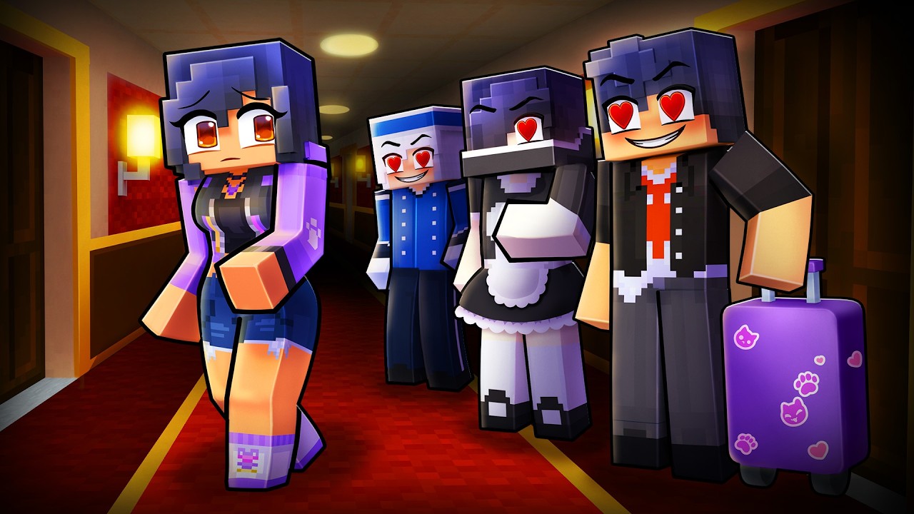 ONE GIRL at an ALL YANDERE Hotel!