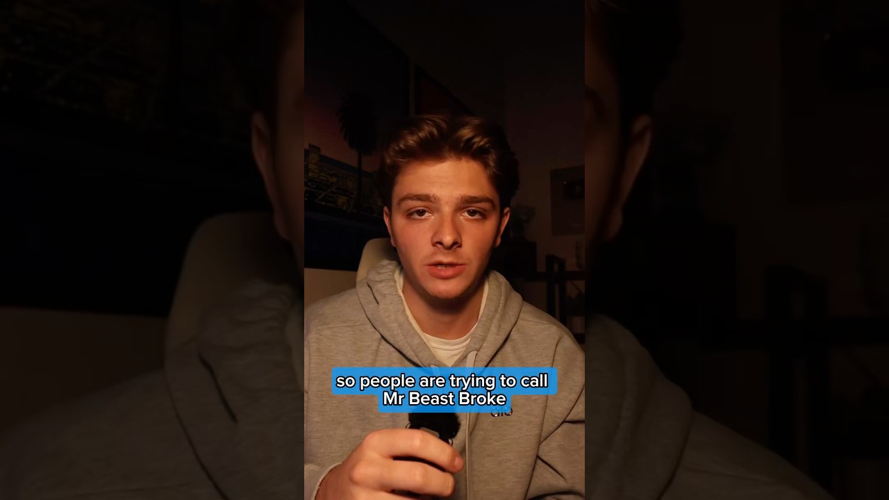 People are calling MrBeast broke 😭
