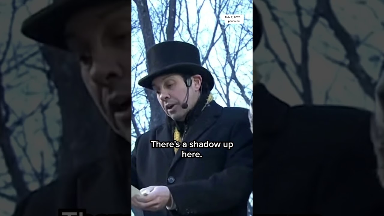 Punxsutawney Phil reveals his winter prediction