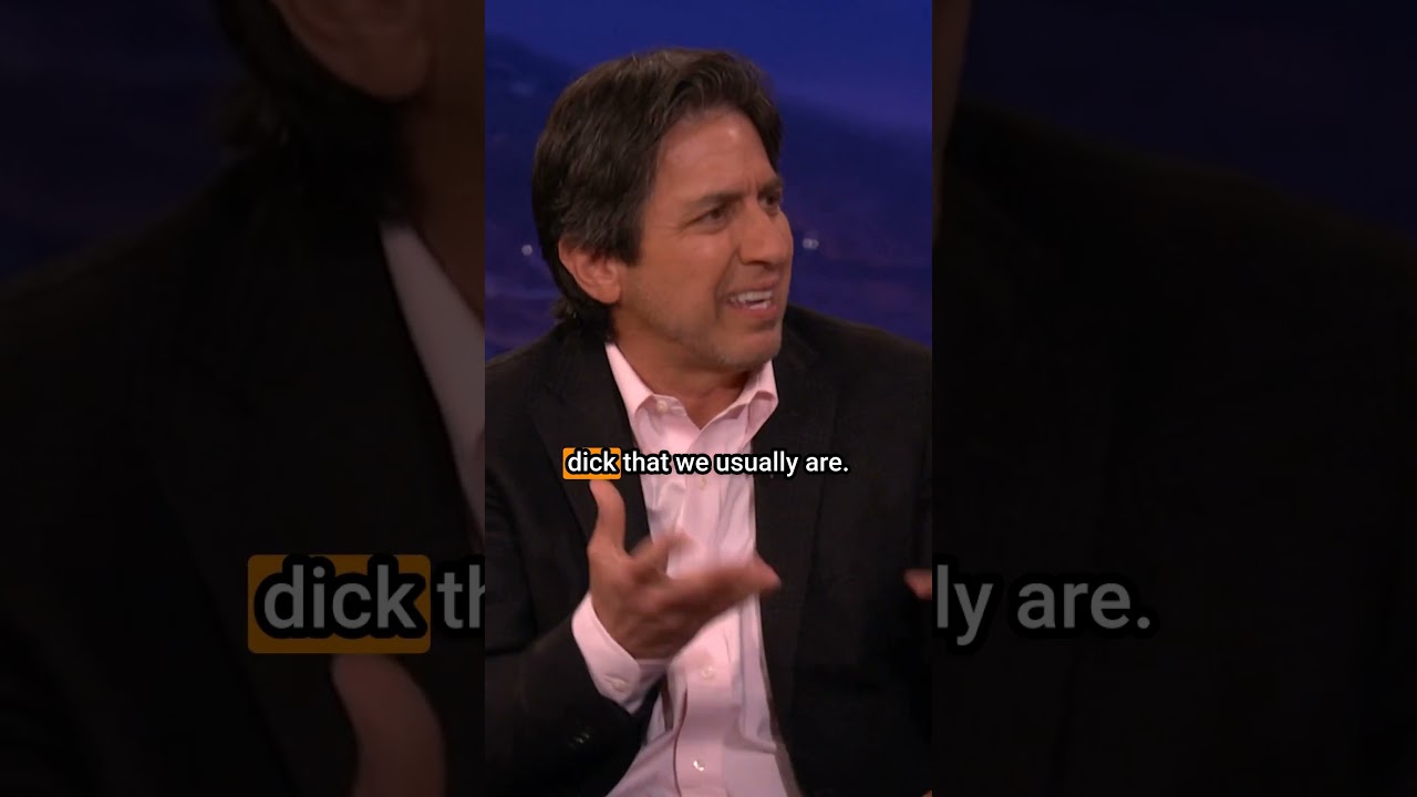 Ray Romano thinks Valentine’s Day makes guys look good. #conanontbs #conan #conanobrien