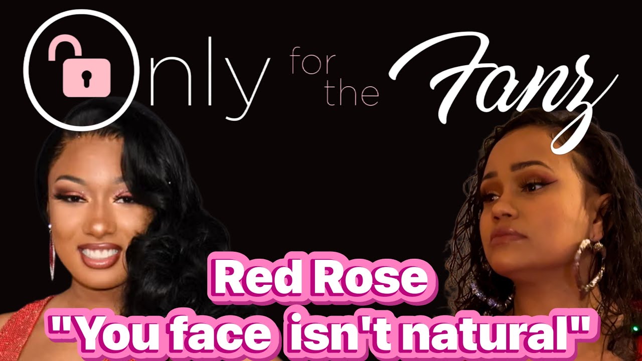 Red Rose – on Megan Thee Stallion “Why you talking about being natural but your face isn’t natural!”