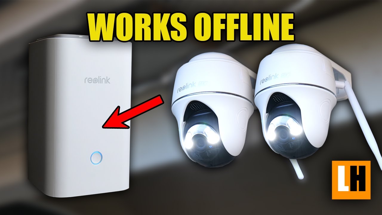 Reolink Argus PT Ultra & Home Hub Kit – 4K Wireless Security | Works Without Internet!