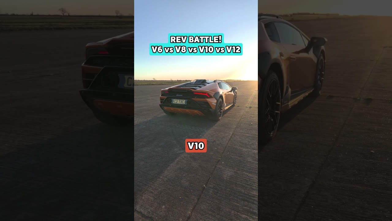REV BATTLE! V6 vs V8 vs V10 vs V12