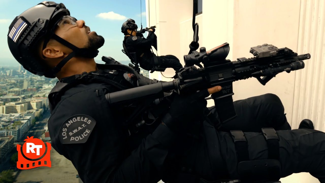S.W.A.T. – Rappelling Assault (S1E9) | Movieclips