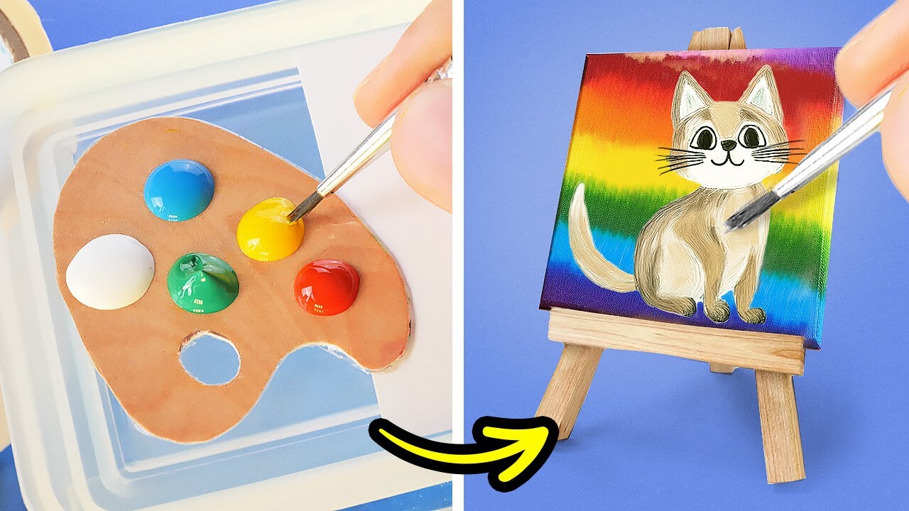 SATISFYING PAINTINGS 🎨😍 ART IDEAS & DRAWING TECHNIQUES