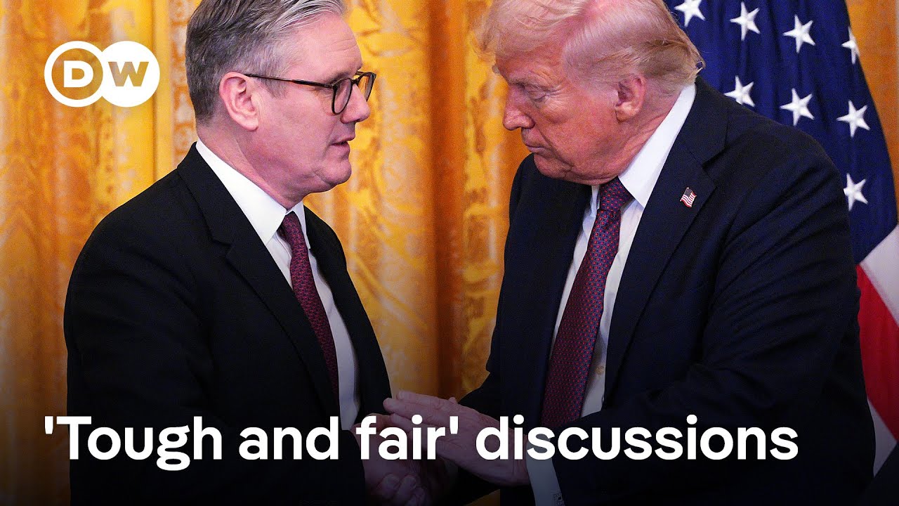 Seeking security guarantees for Ukraine – Can UK’s Starmer convince Trump? | DW News