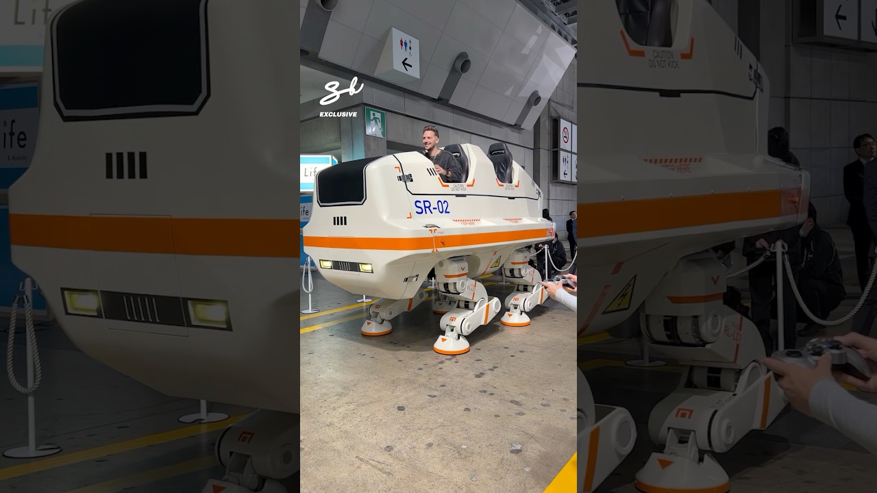 Sergi looks like he’s on his way to Coruscant 😅 #starwars #robots #vehicles