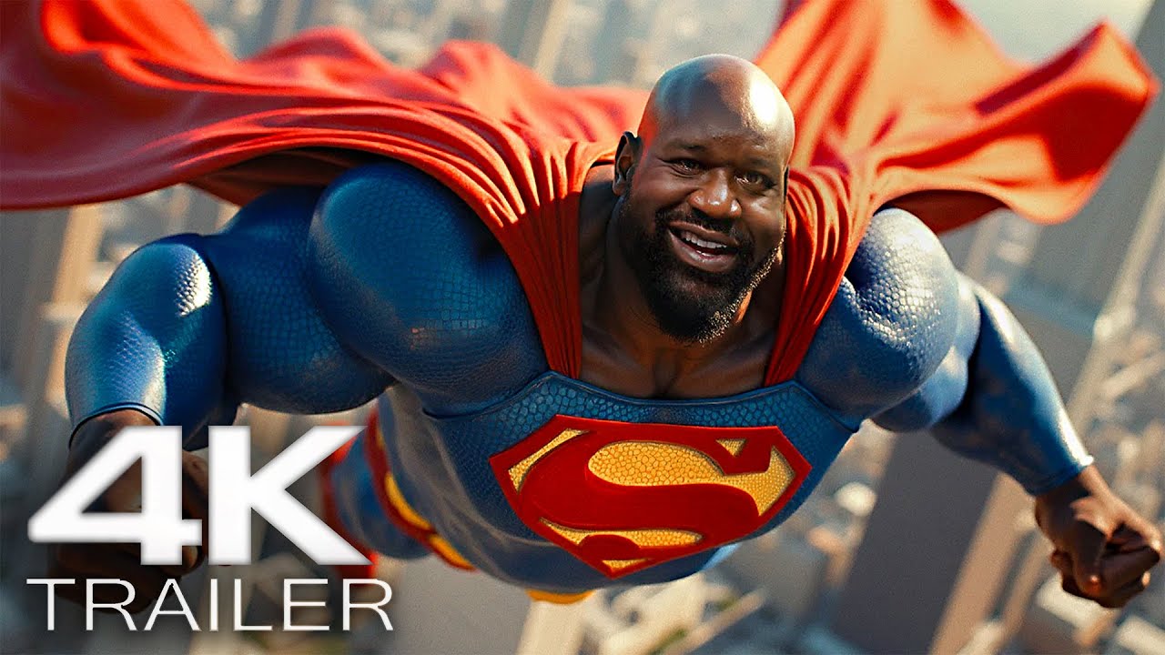 Shaq Auditions For Superman (2025) Trailer | David Corenswet, James Gunn