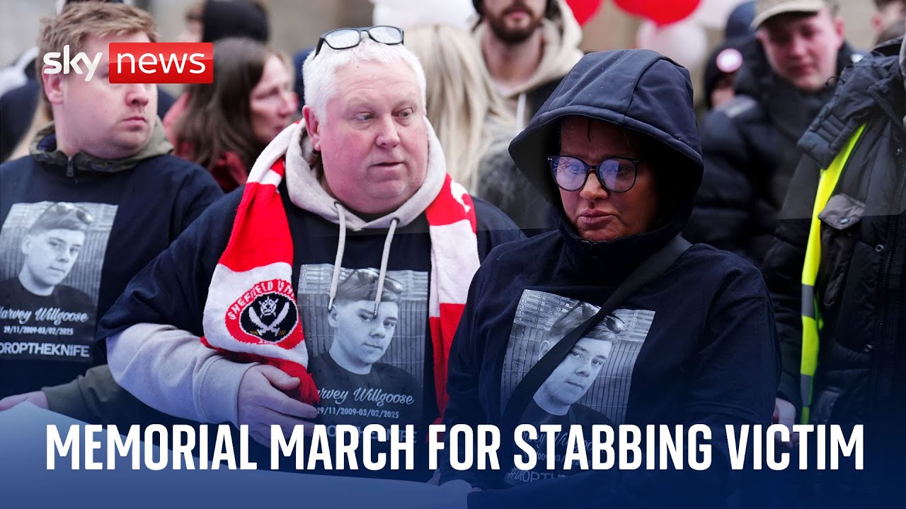 Sheffield United fans pay poignant tribute to teenager stabbed to death Harvey Willgoose