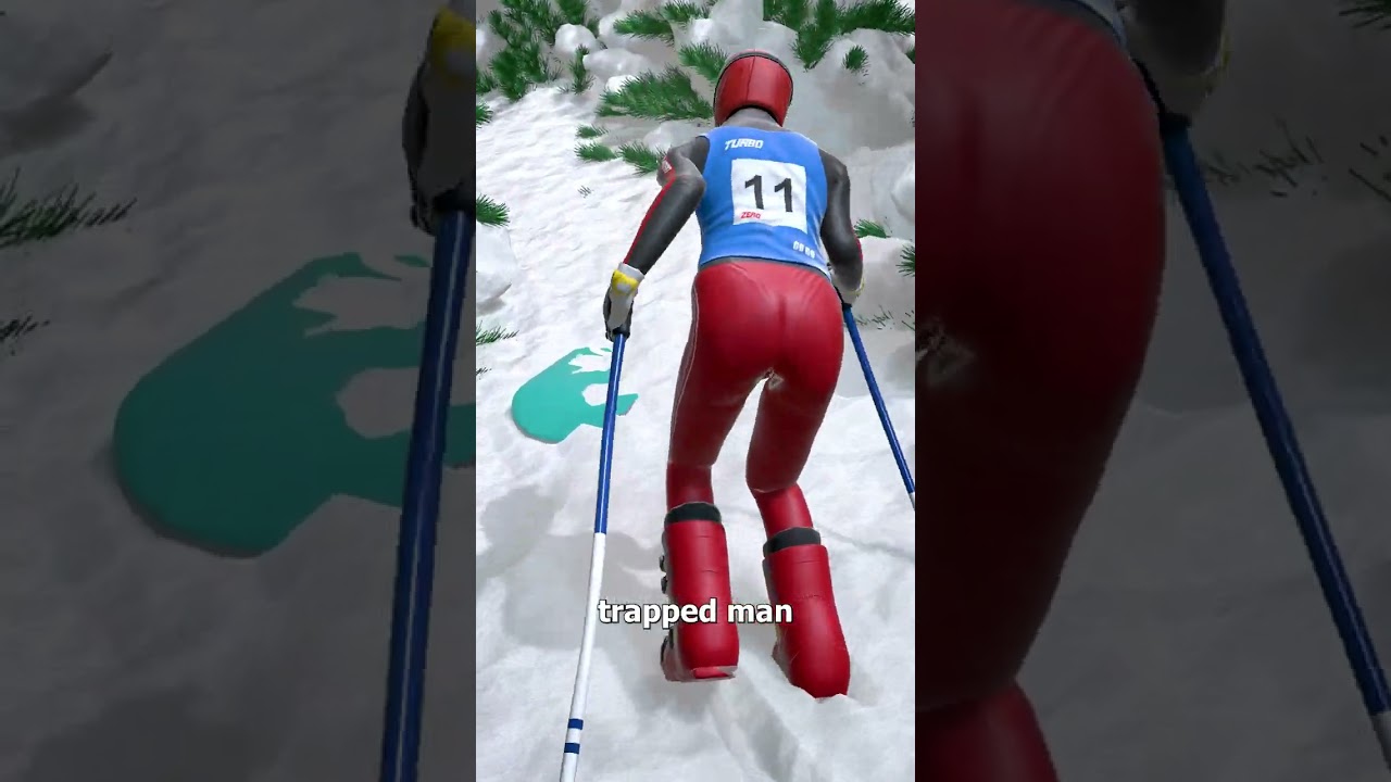 Snowboarder Buried Alive 😱
