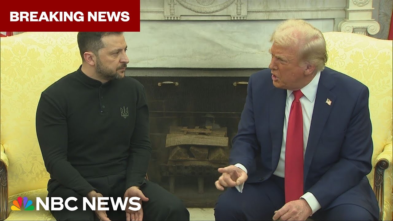 Special Report: Trump and Zelenskyy meet in tense Oval Oval exchange