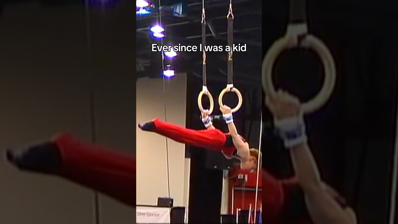 Strong since day 1 😤 #olympics #gymnastics #gymnast #olympic #calisthenics #sports #strong #rings