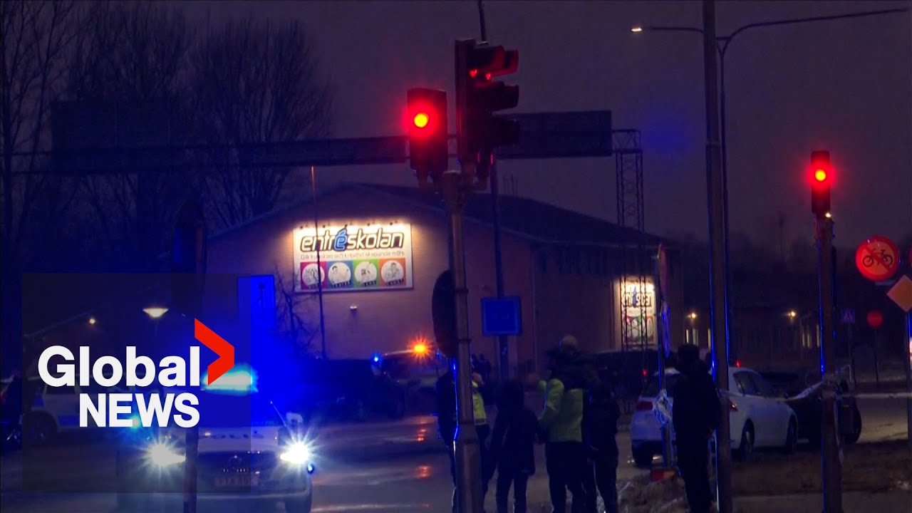 Swedish school attack: At least 10 killed, gunman believed among dead