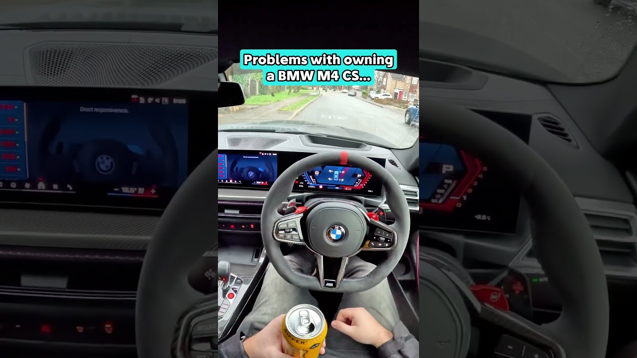 The BMW M4 CS, fast but not so practical…