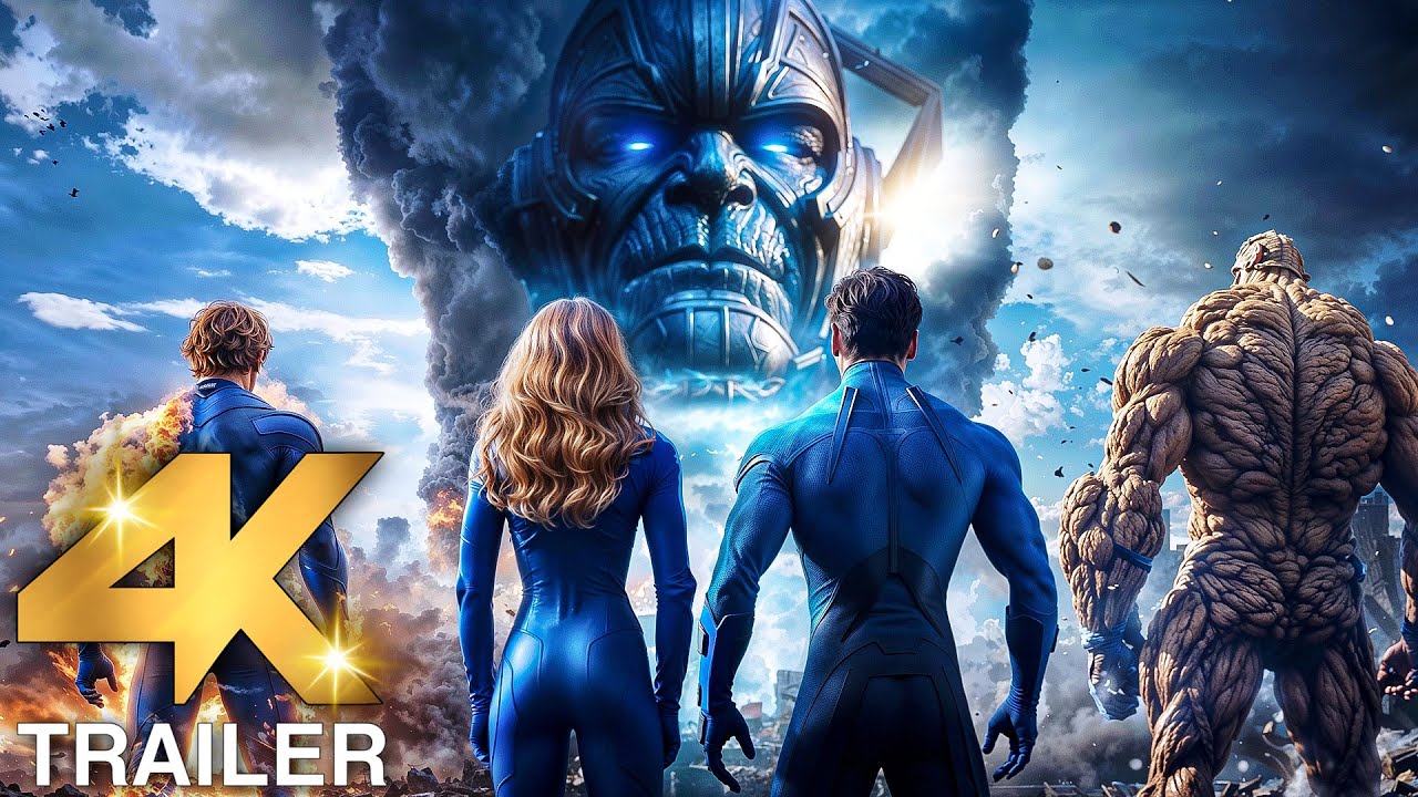 THE FANTASTIC FOUR FIRST STEPS Trailer (4K ULTRA HD) 2025 | Teaser