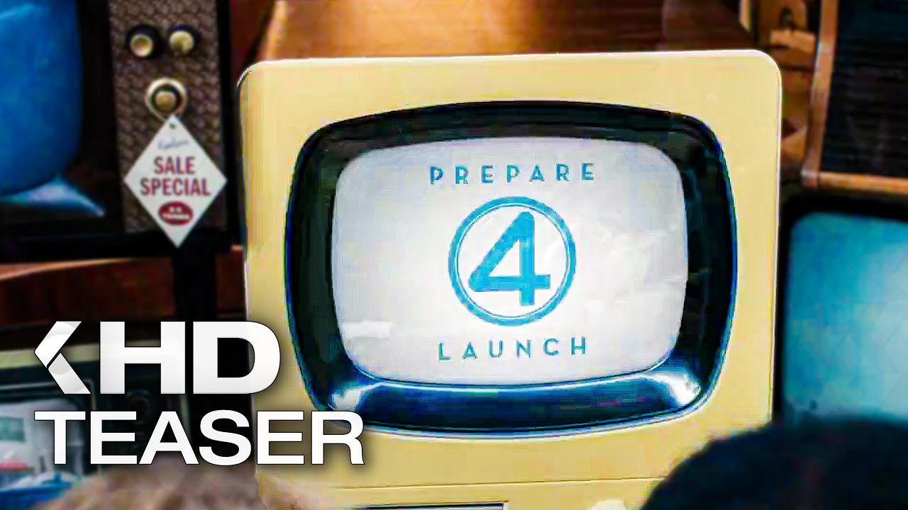 THE FANTASTIC FOUR: First Steps Trailer Teaser & Preview (2025)