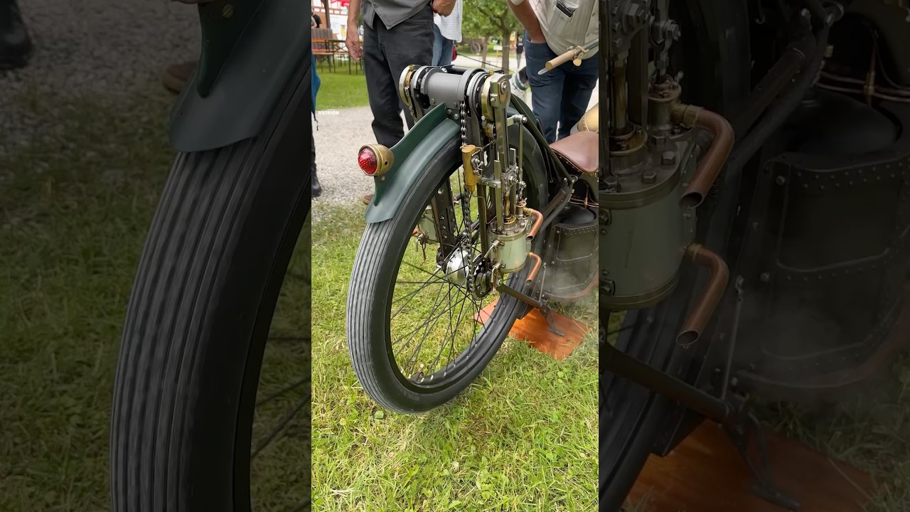 This bike wants to blow off some steam… literally 😅 #steam #motorbike #motorcycle