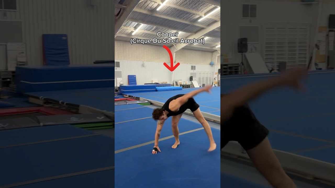 This move is crazy 😳 #gymnastics #gymnast #sports #circus #fails #olympics #olympic#cirque#tricking