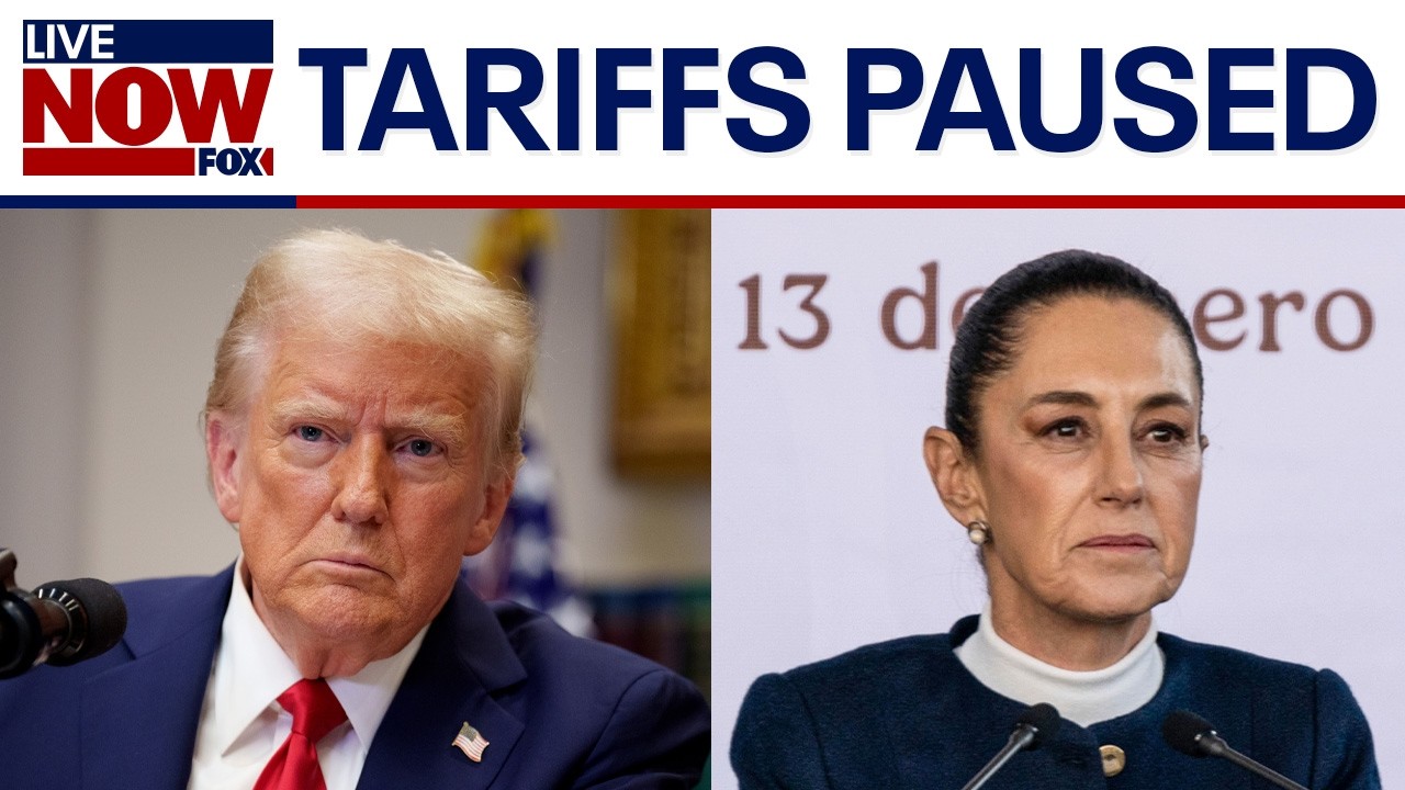 Trump agrees to pause Mexico tariffs in exchange for troops at border | LiveNOW from FOX