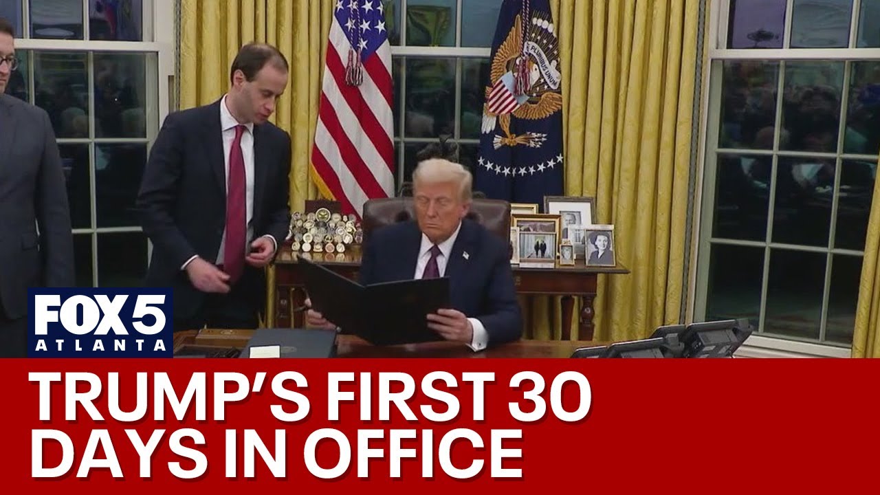 Trump’s first 30 days in office | FOX 5 News