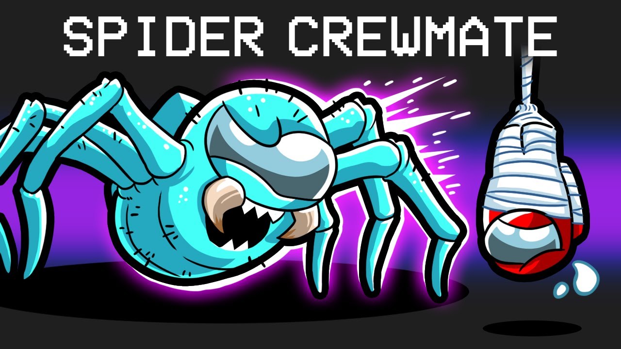 Turning into Spider in Among Us