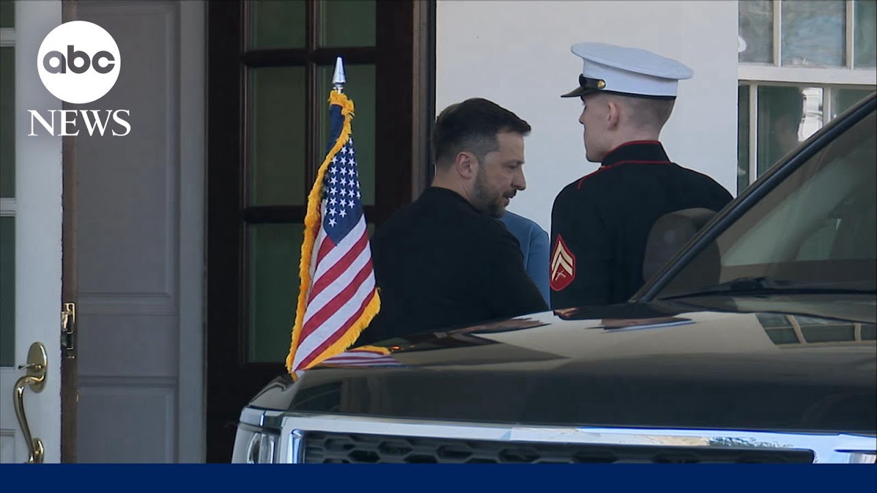 Ukraine’s President Zelenskyy departs White House, Trump says he is ‘not ready for peace’