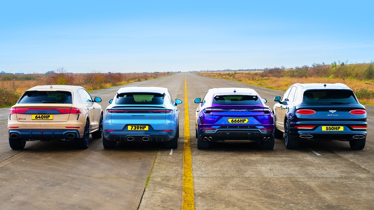 Ultimate V8 SUV: DRAG RACE