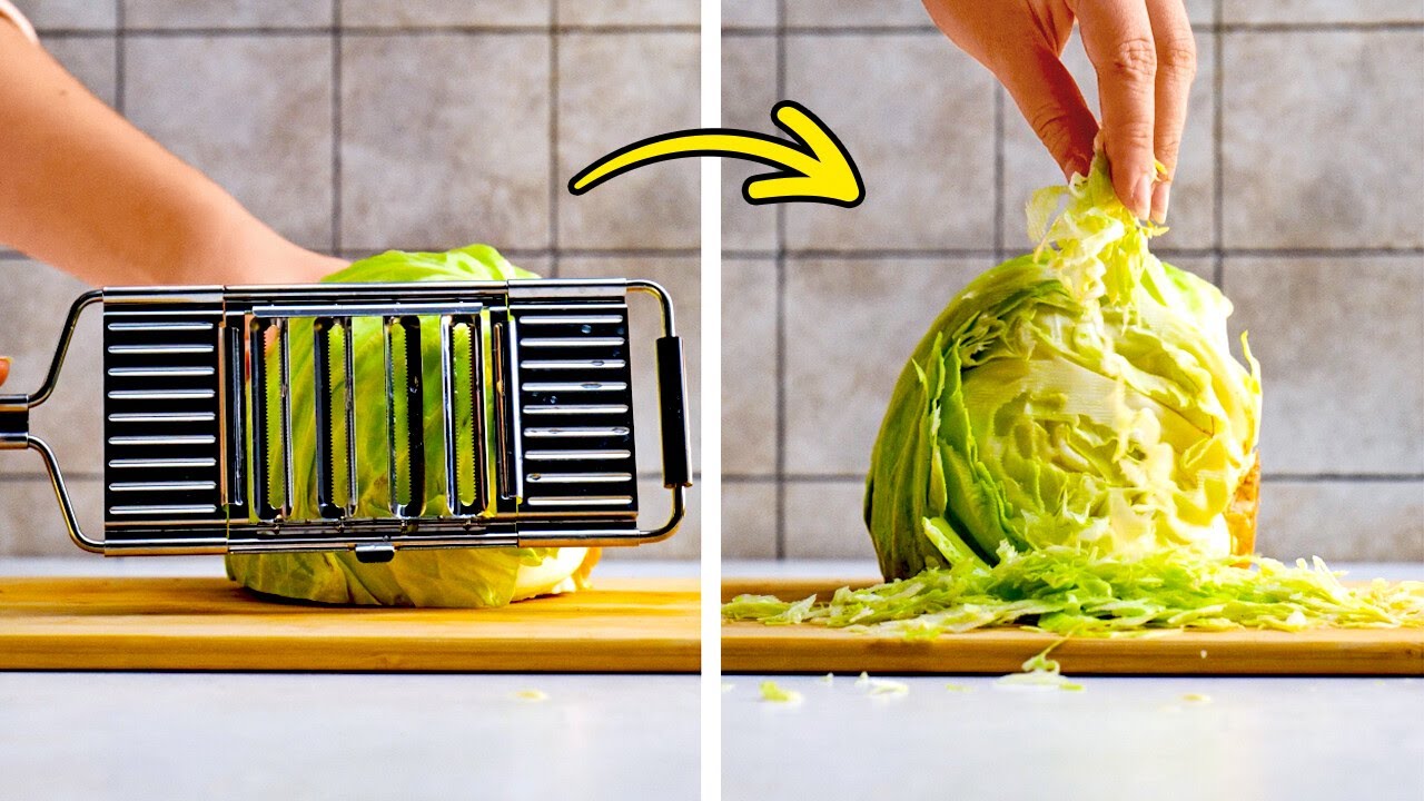 Unexpectedly Easy Ways to Cut & Peel Foods! 🔪