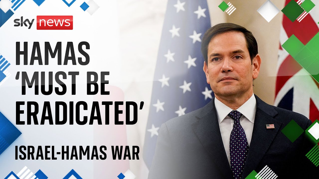 US secretary of state says Hamas ‘must be eradicated’ during Israel visit