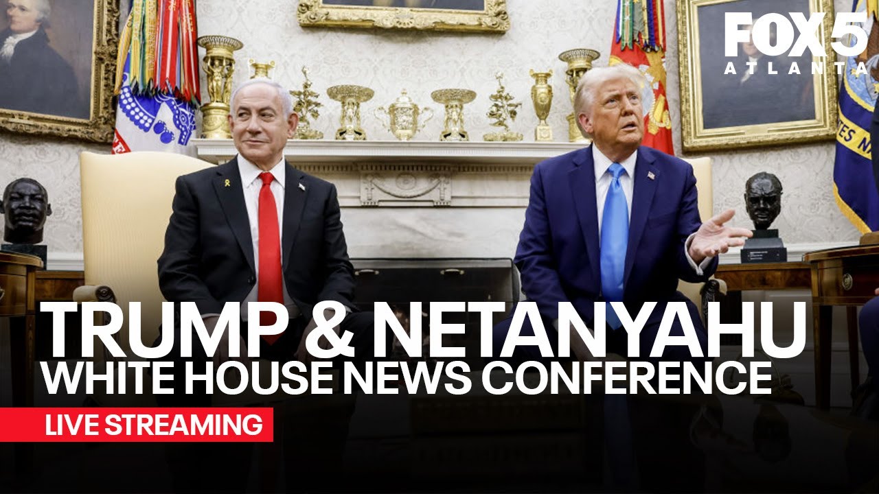 WATCH LIVE: Trump, Netanyahu news conference