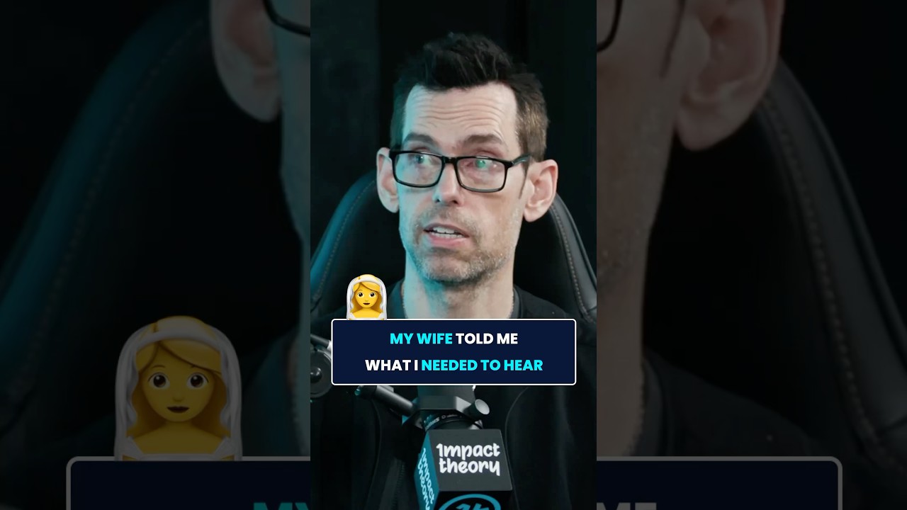 When my Wife said, “Insecurity isn’t Sexy” | Tom Bilyeu