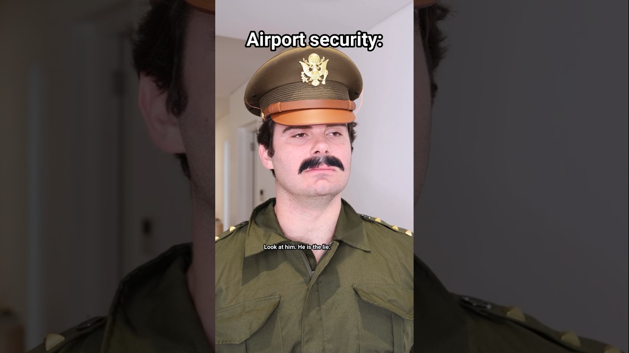 When Try To Take A Bottle Of Water Through Airport Security.