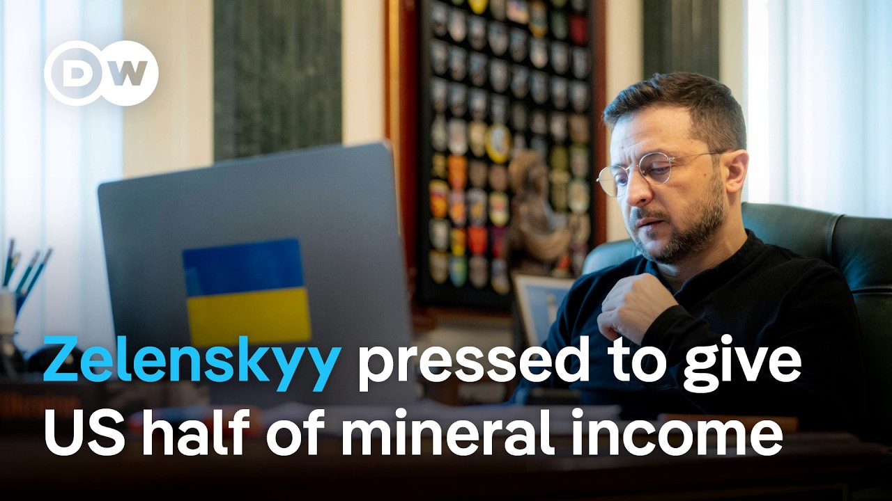 Will Ukraine agree to trade its valuable raw materials for security guarantees? | DW News