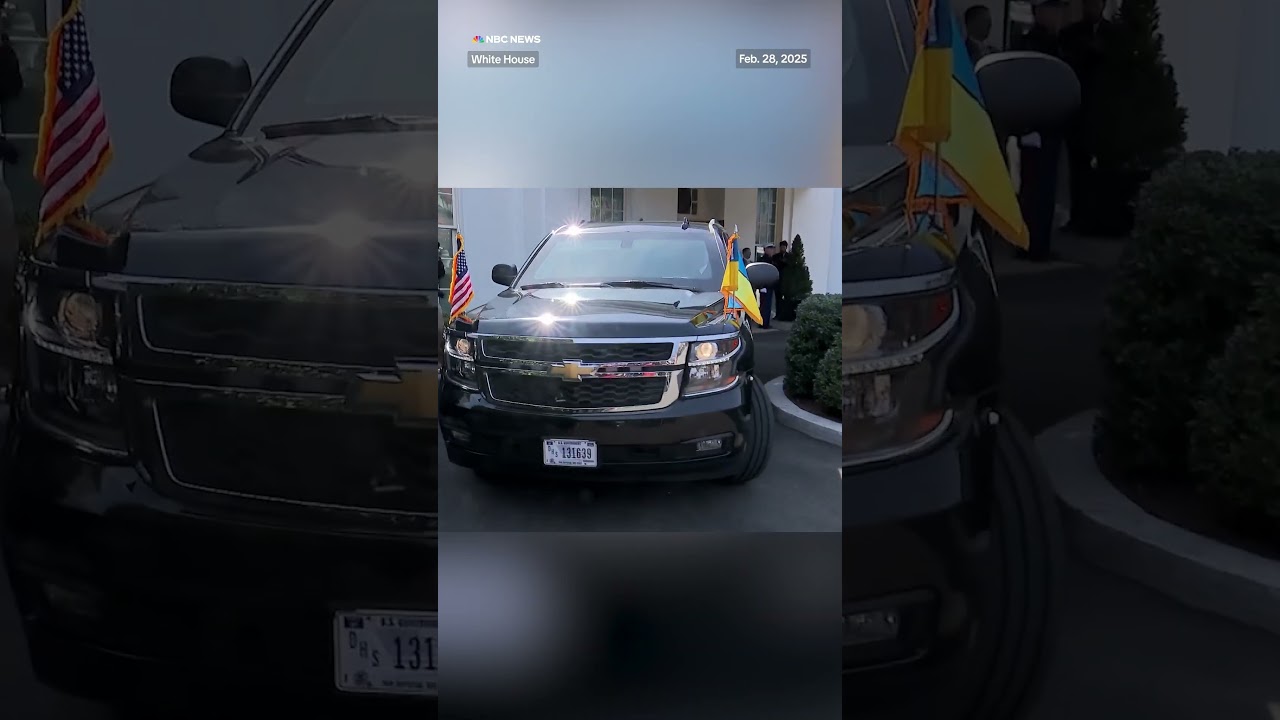 Zelenskyy leaves White House