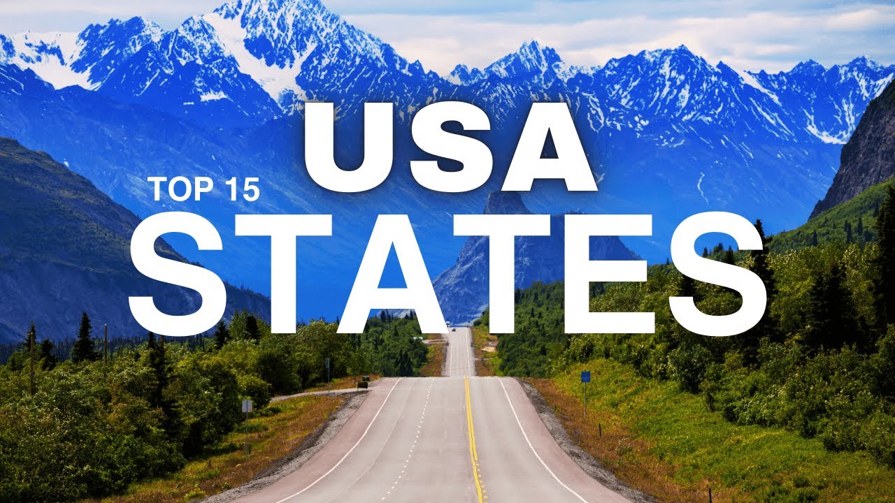 15 Best States To Visit In USA | USA Travel Video | 4K Travel Guide