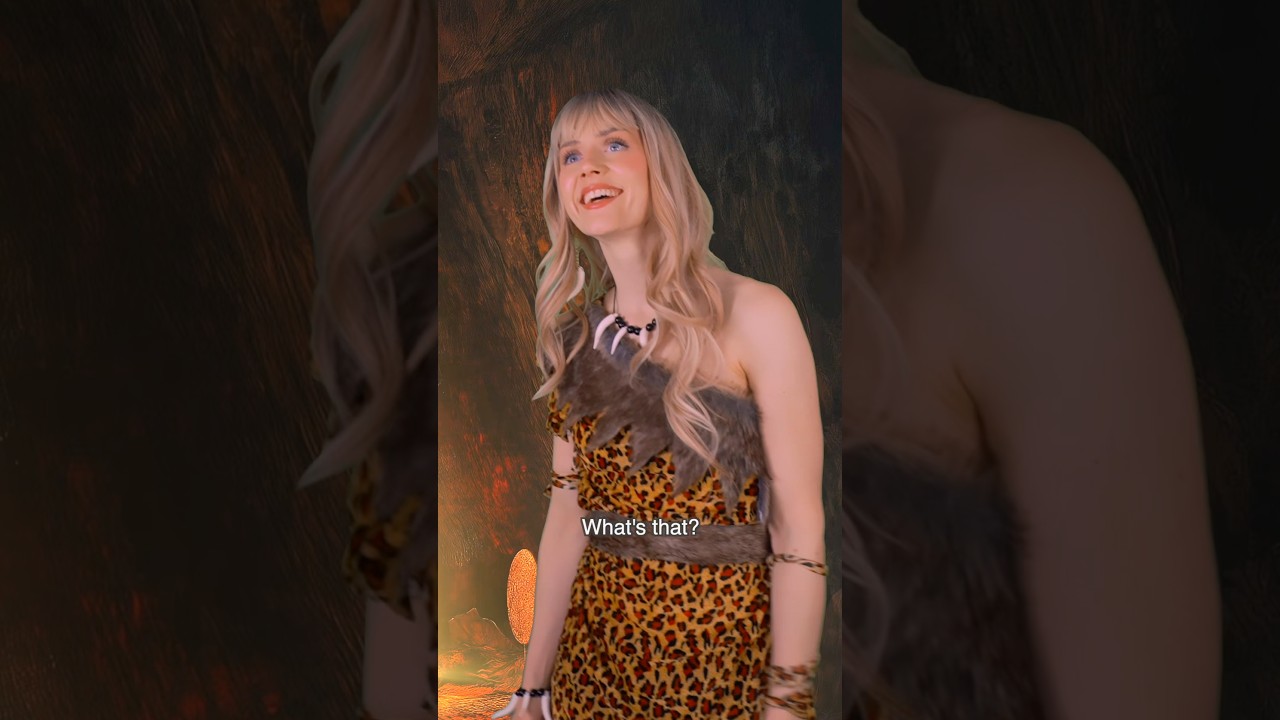 caveman gets caught out 🦴🗿🔥 #caveman #shorts #funny