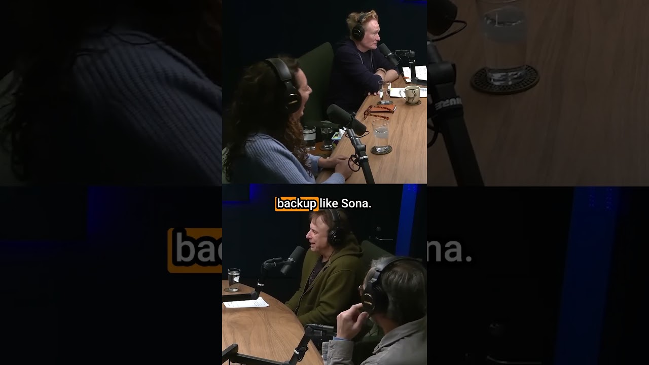 Conan & Kevin Nealon can’t have a normal conversation. #podcast #comedian #conaf