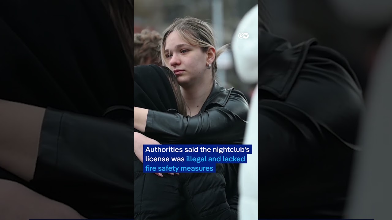 Deadly nightclub fire sparks grief and outrage in North Macedonia | DW News