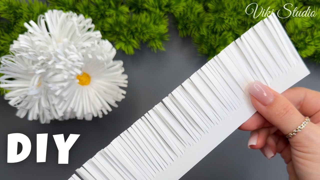 DIY Paper Daisies – Easy & Beautiful Flower Craft Tutorial