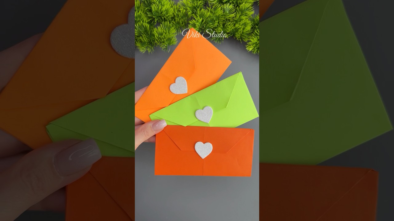 Easy & Beautiful Paper Envelope 💌 #shorts