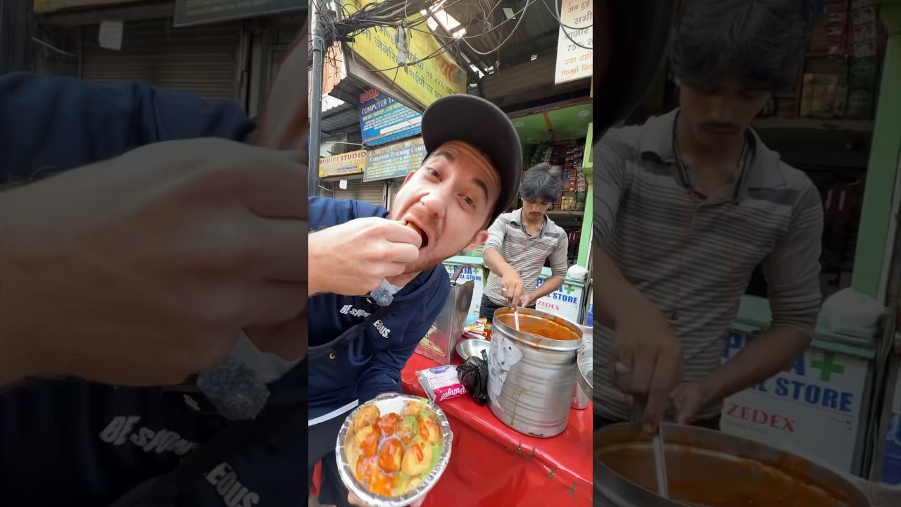 Eating Indian Street Food Until I Get Sick
