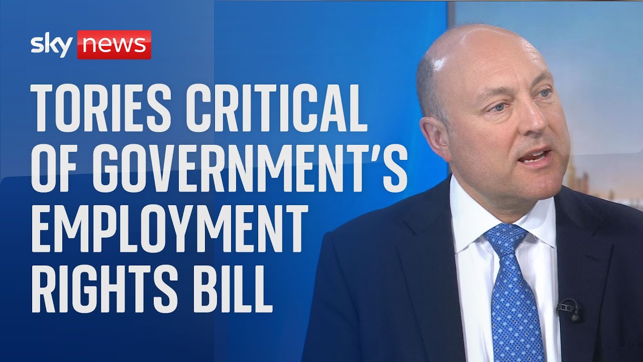 Employment rights bill is ‘not the right response at the right time’, says shadow business secretary