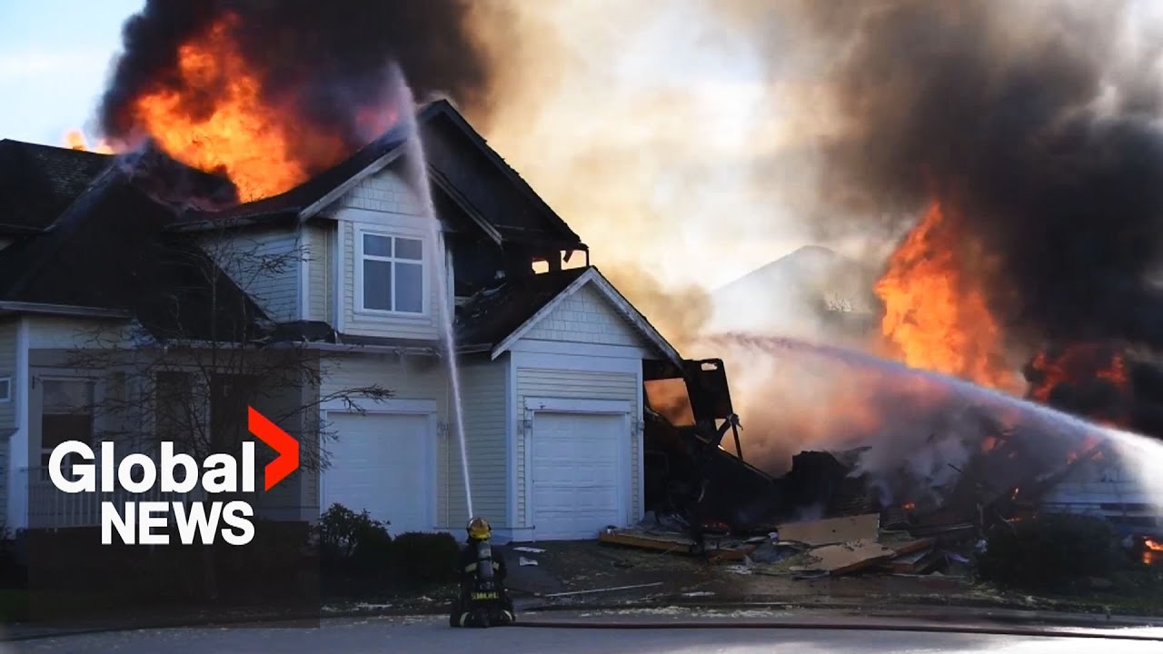 Explosion rocks BC neighbourhood, leaving 2 critically injured and 1 unaccounted for