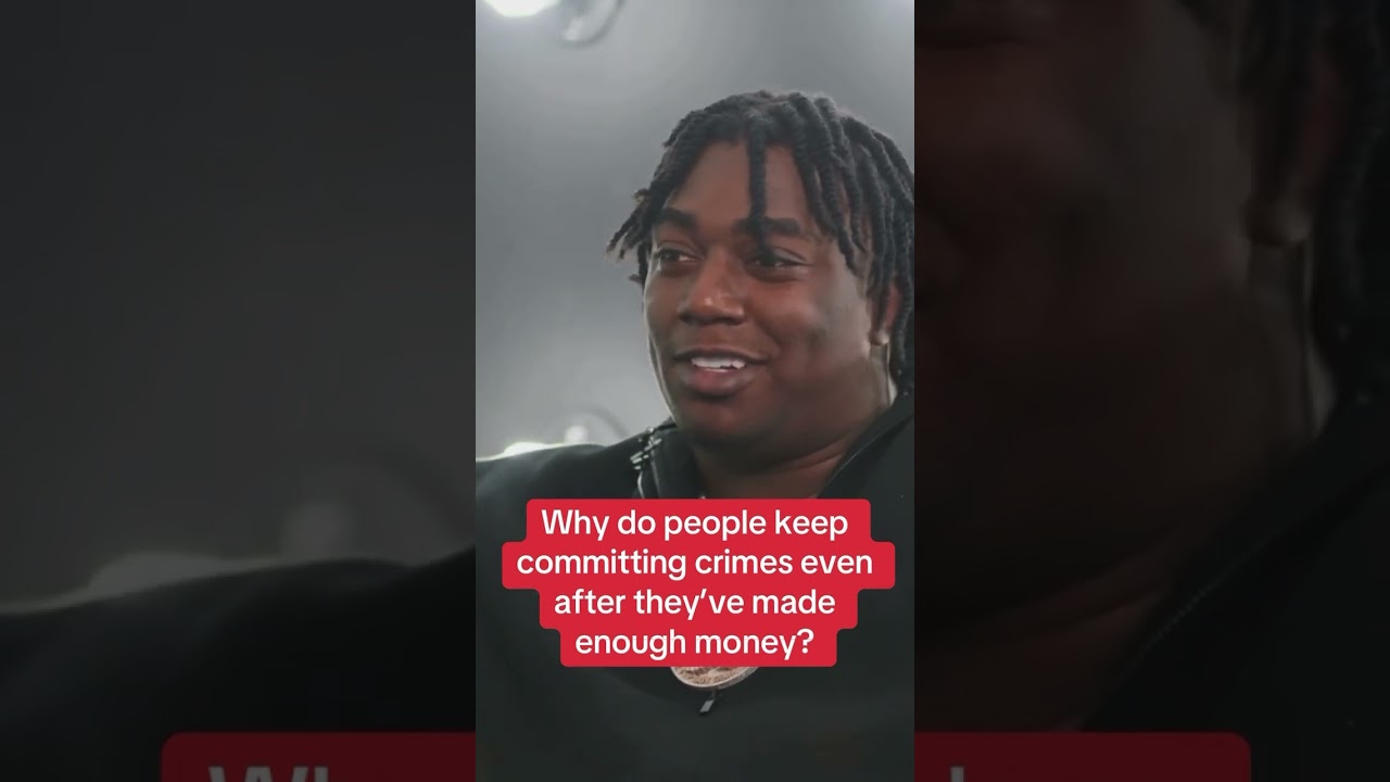 Fredo Bang on why people keep committing crimes after they have enough money.