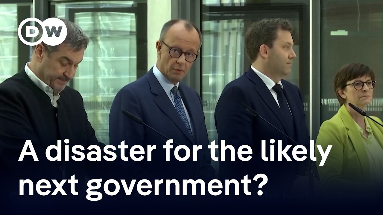 Germany’s Green party blocks debt reforms by likely new Government coalition | DW News