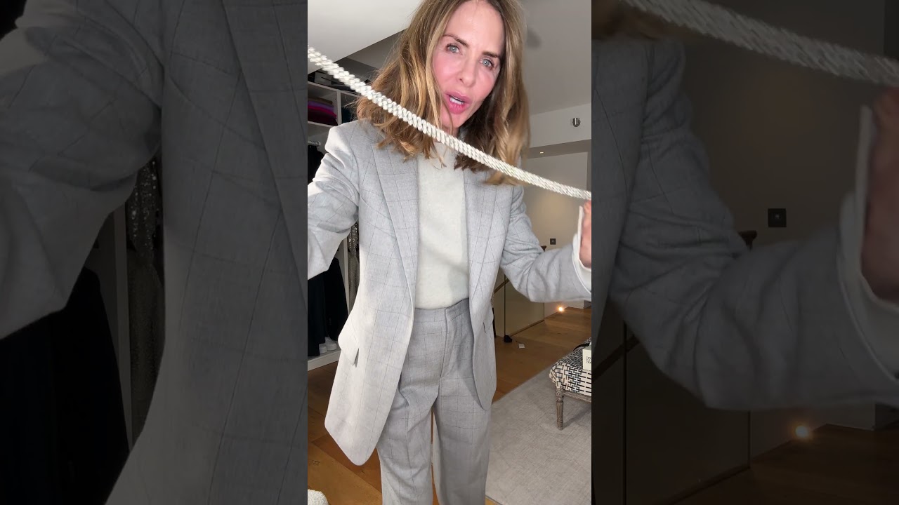 How To: Belt A Suit | Fashion Haul | Trinny
