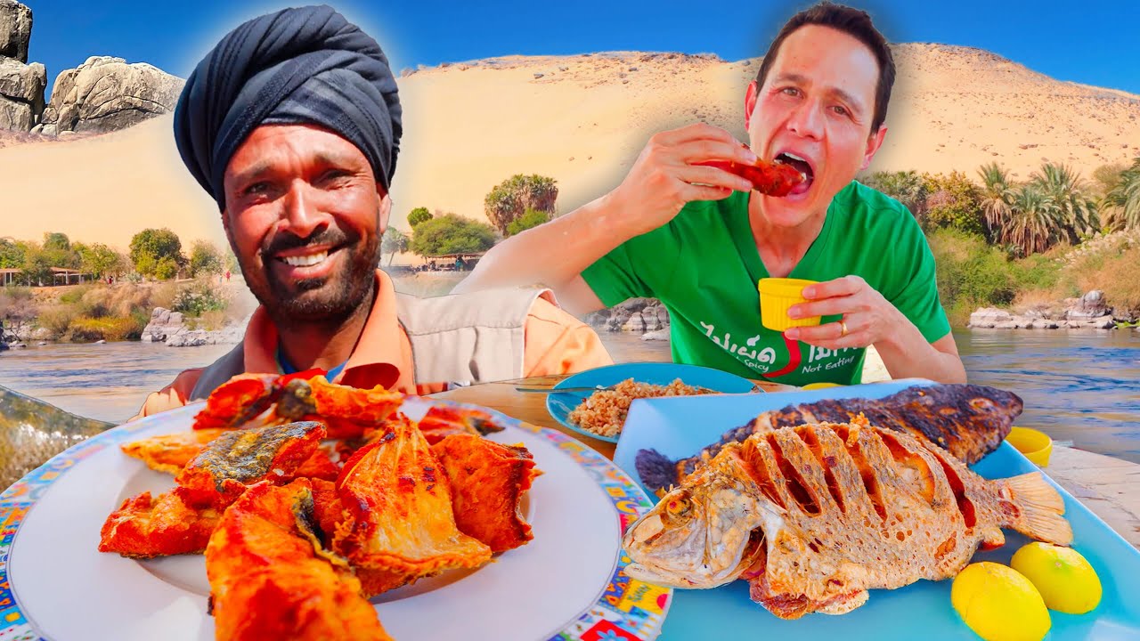 Meet The Nile Fisher Man!! 3,000 Year Old Ancient Egyptian Food!!